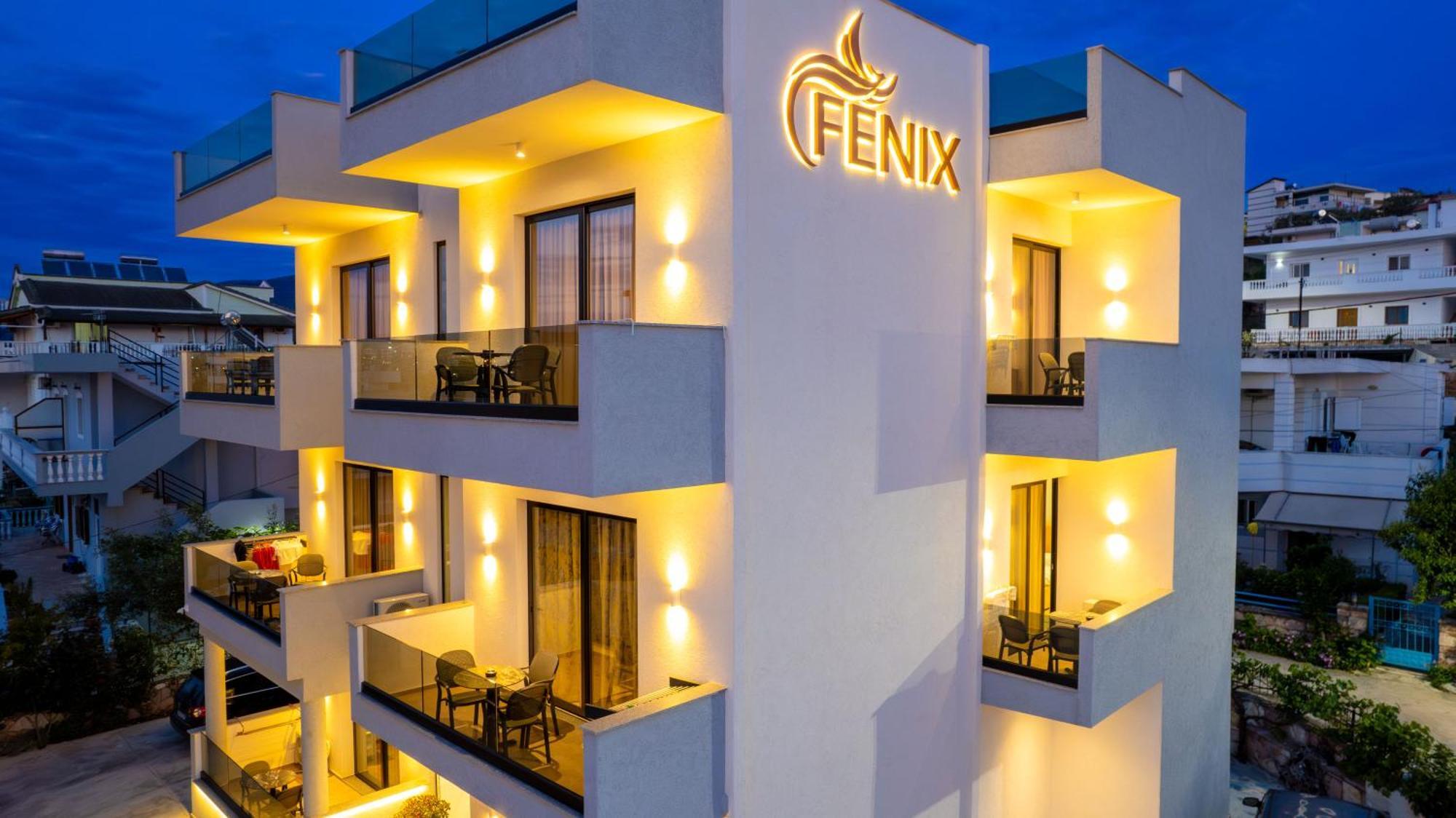 Feniks Hotel Ksamil Exterior foto